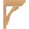 Ekena Millwork Merced Slat Smooth Outlooker, Western Red Cedar, 5 1/2"W x 14"D x 18"H OUT06X14X18MRC06SWR - alternate 3